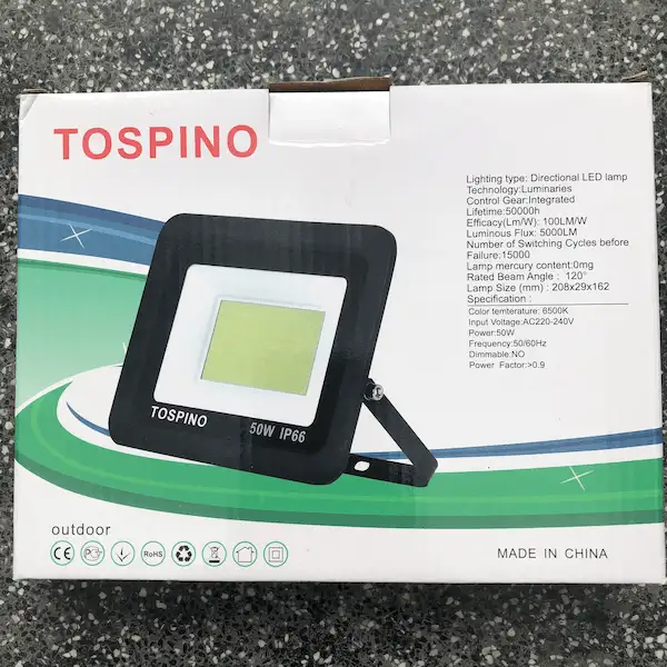 Đèn pha tospino 50w